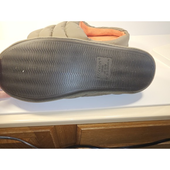 RockDove Men's Campground Memory Foam Down Slipper , Oriole Size 11-12 - Picture 8 of 8